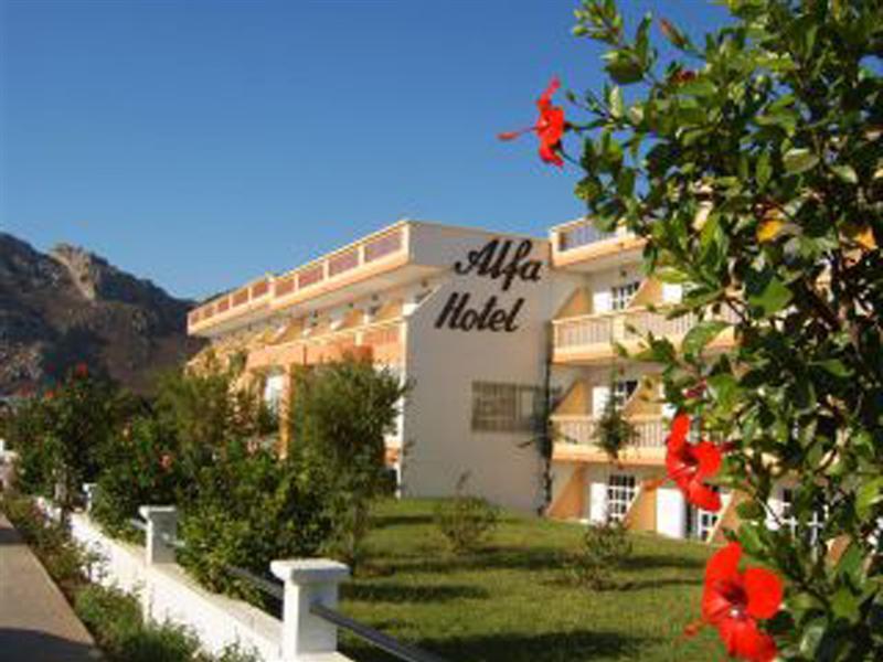 Alfa Hotel Kolymbia Buitenkant foto